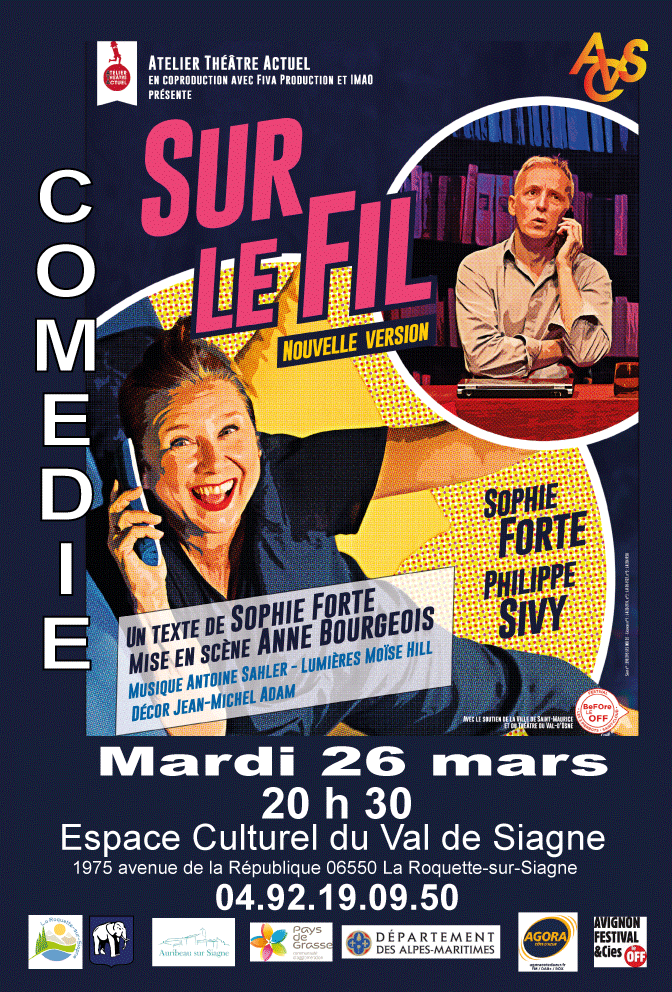 affiche sur le fil